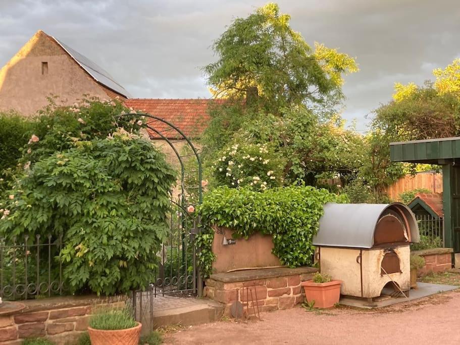 Charmante, Grosszuegige Ferienwohnung Villa Fleurie เบรตเทน ภายนอก รูปภาพ